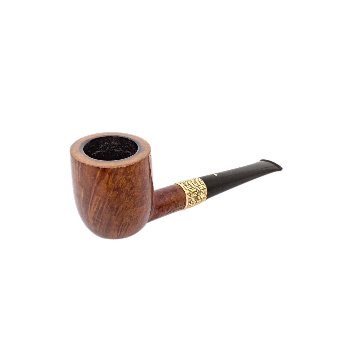 Dunhill Root Briar 9k Gold Band 34 F/T 2R - Estate Smoking Pipe - Dunhill - lastforsure