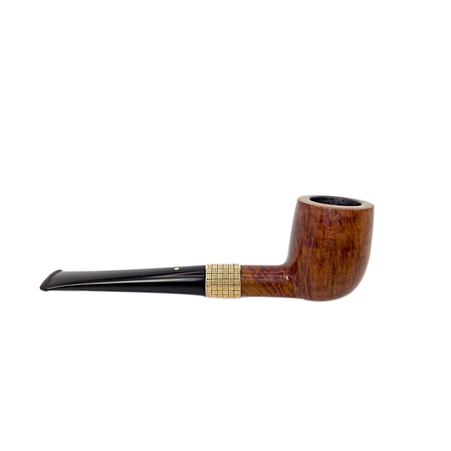 Dunhill Root Briar 9k Gold Band 34 F/T 2R - Estate Smoking Pipe - Dunhill - lastforsure