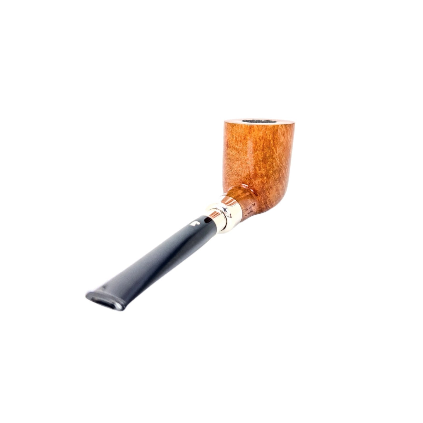 Ser Jacopo Spigot Billiard Sitter L2 9mm Silver - Estate Smoking Pipe - Ser Jacopo - lastforsure