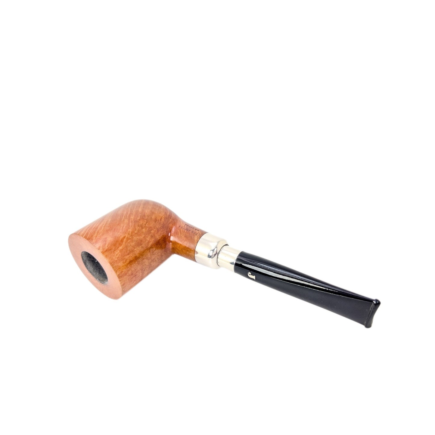 Ser Jacopo Spigot Billiard Sitter L2 9mm Silver - Estate Smoking Pipe - Ser Jacopo - lastforsure