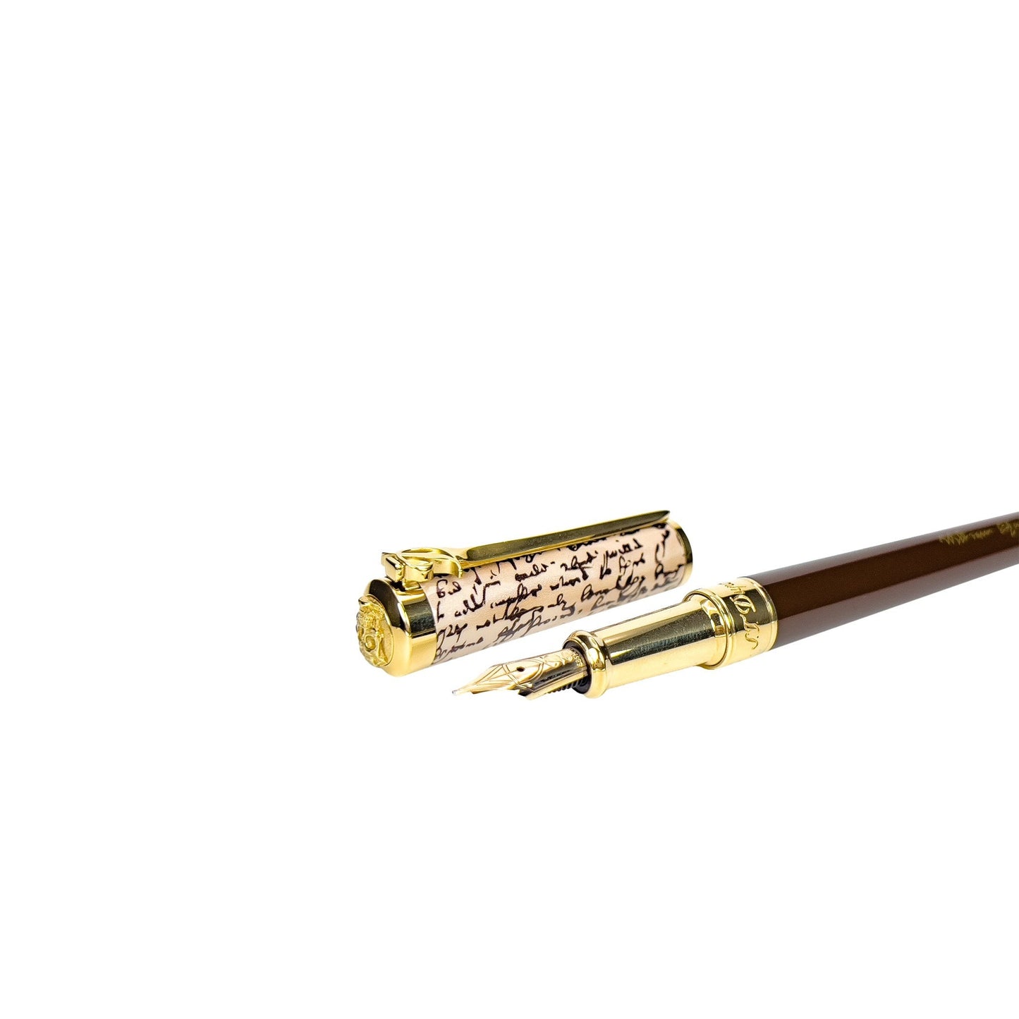 ST Dupont Shakespeare Limited Edition Fountain pen 14k with natural Urushi lacquer - Fountain Pen - S.T. Dupont - lastforsure